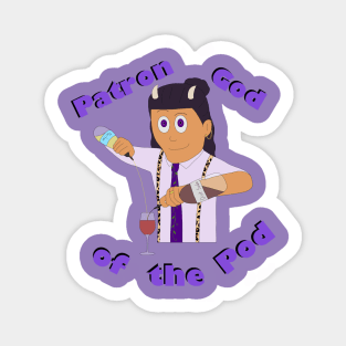 Patron God of the Pod Sticker